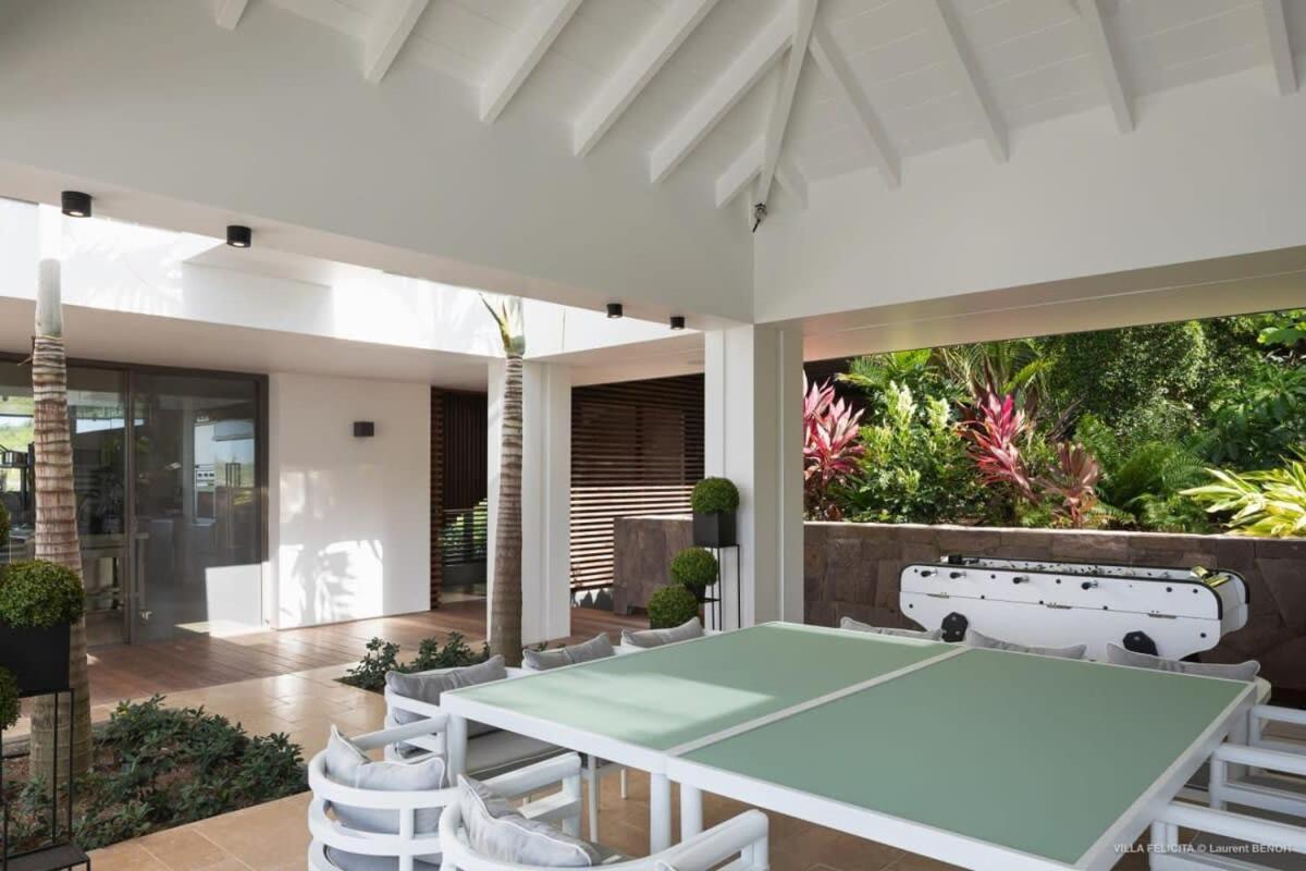 St. Barthelemy On A Hill Side Villa With Superb Amenities מראה חיצוני תמונה