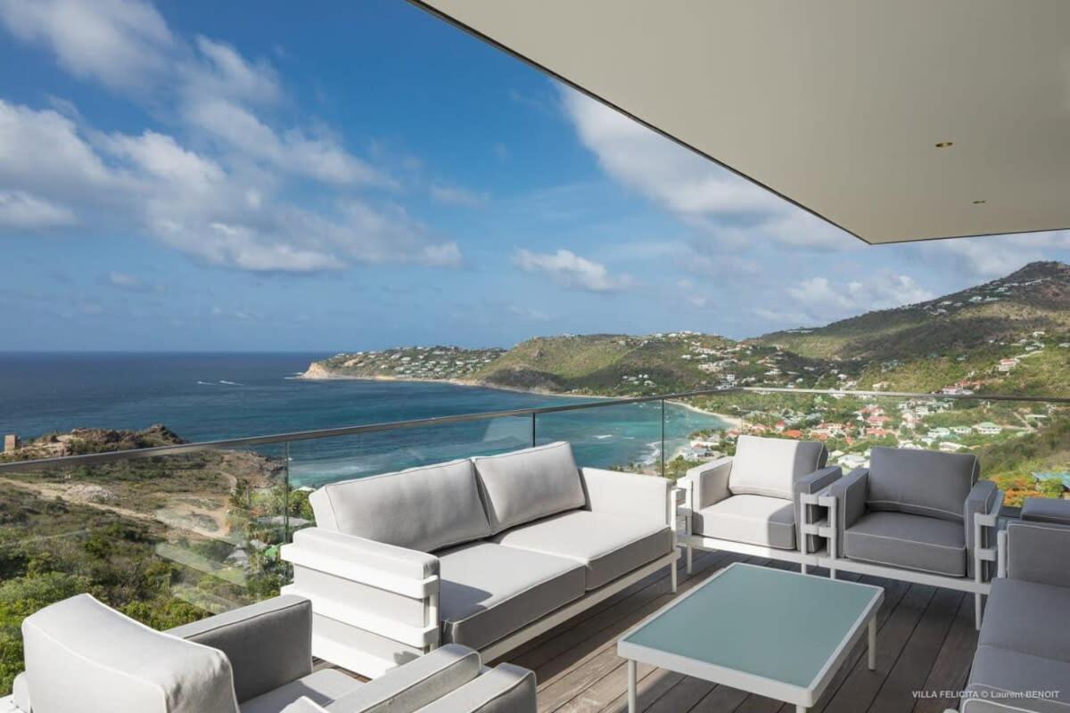 St. Barthelemy On A Hill Side Villa With Superb Amenities מראה חיצוני תמונה