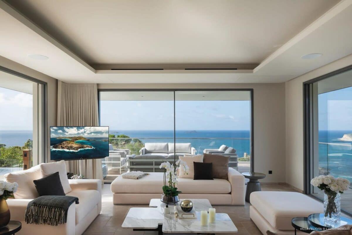 St. Barthelemy On A Hill Side Villa With Superb Amenities מראה חיצוני תמונה