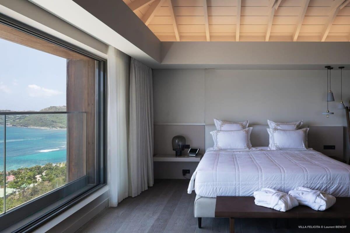 St. Barthelemy On A Hill Side Villa With Superb Amenities מראה חיצוני תמונה