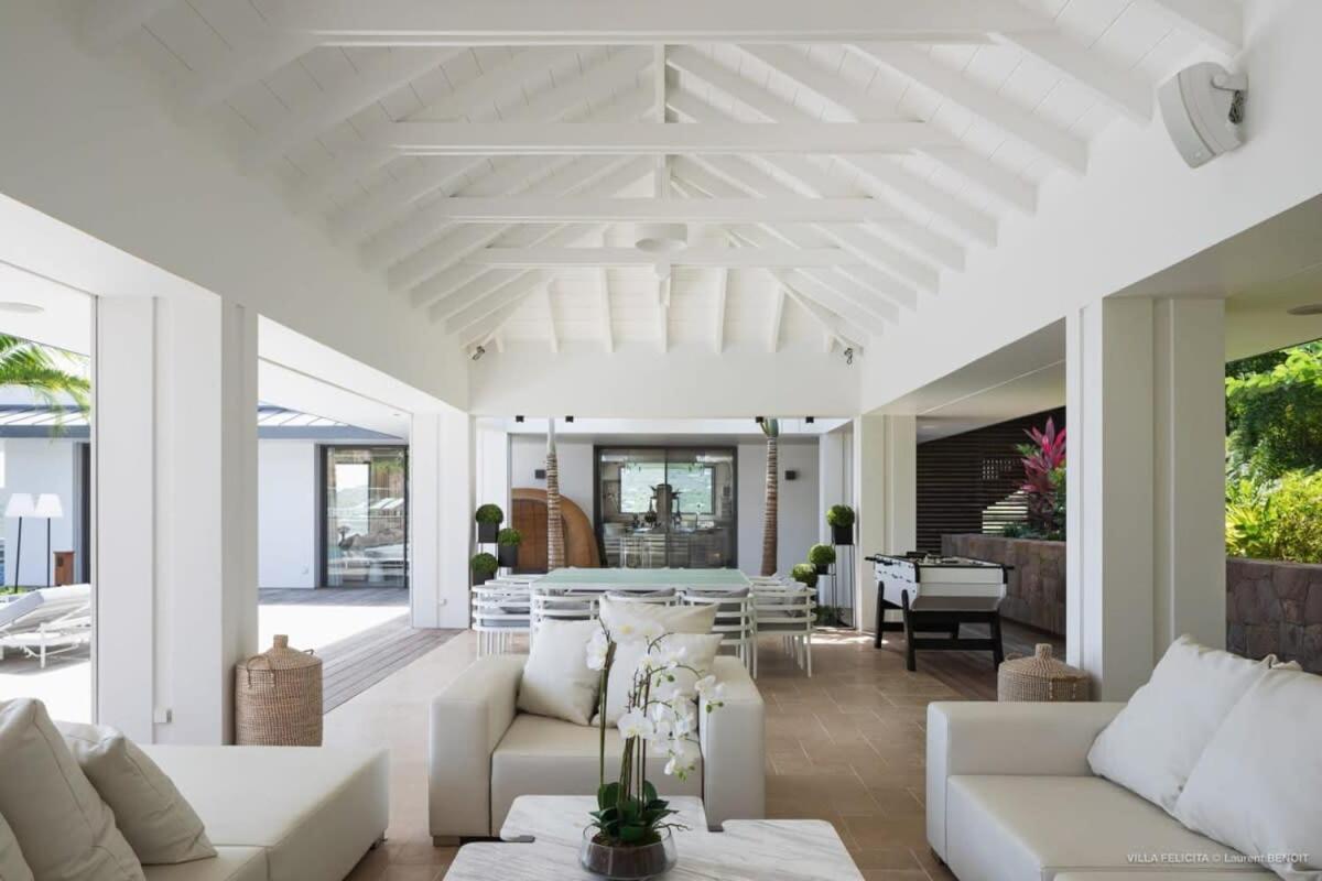 St. Barthelemy On A Hill Side Villa With Superb Amenities מראה חיצוני תמונה