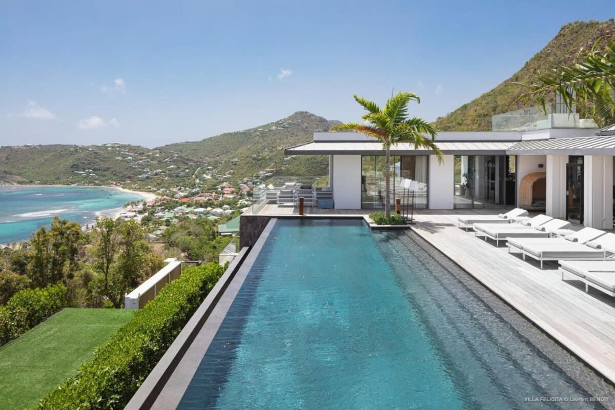 St. Barthelemy On A Hill Side Villa With Superb Amenities מראה חיצוני תמונה