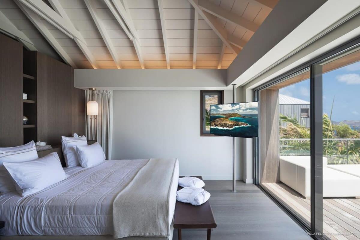 St. Barthelemy On A Hill Side Villa With Superb Amenities מראה חיצוני תמונה