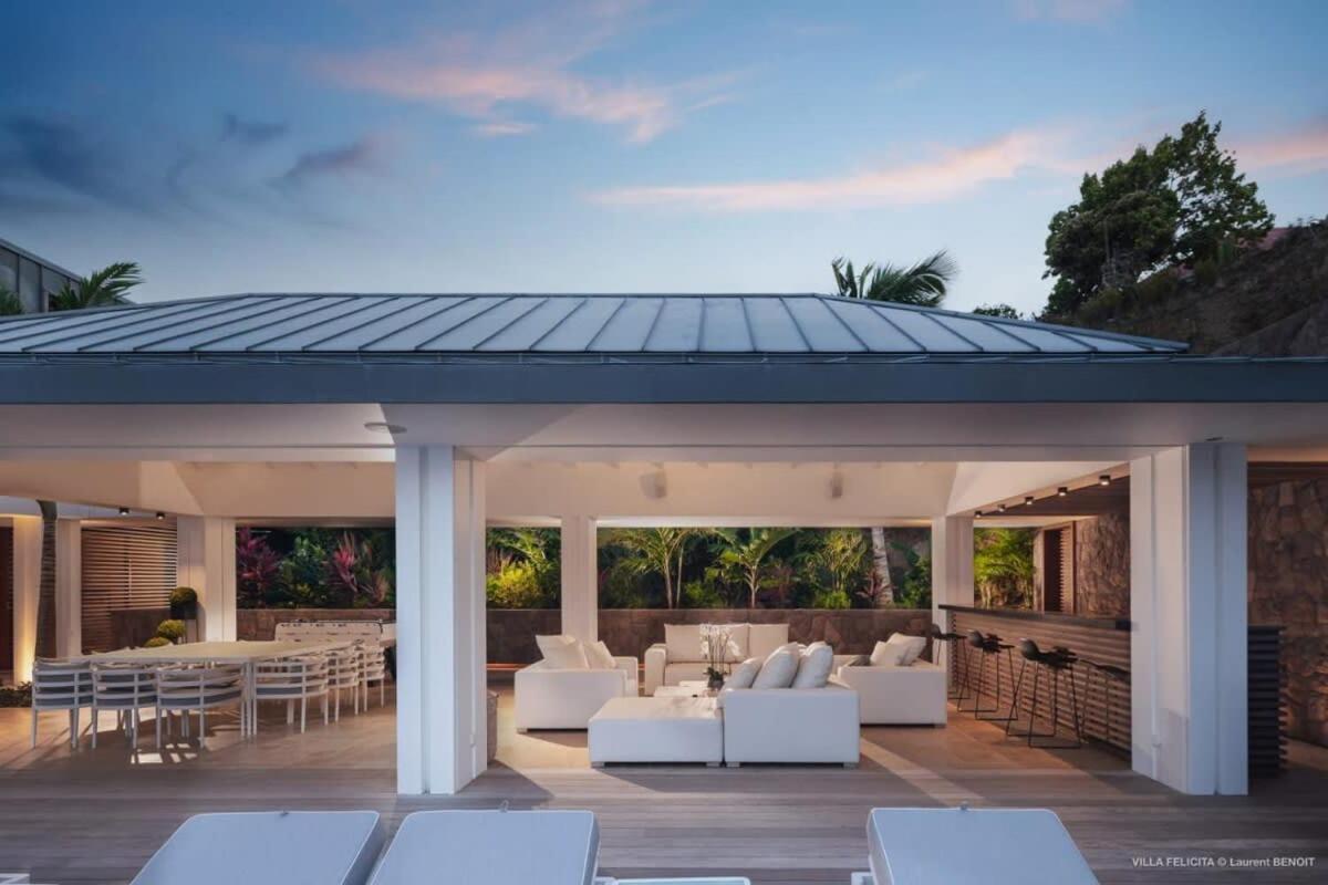 St. Barthelemy On A Hill Side Villa With Superb Amenities מראה חיצוני תמונה