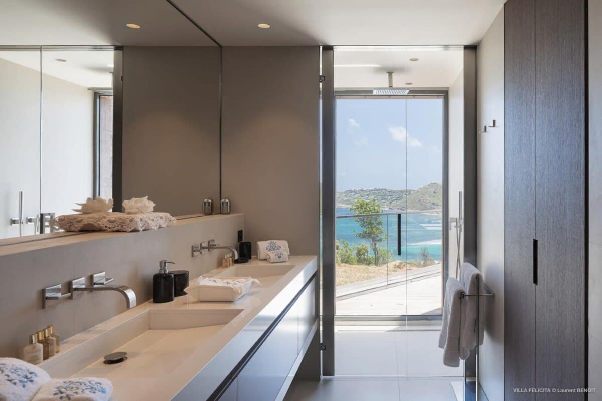 St. Barthelemy On A Hill Side Villa With Superb Amenities מראה חיצוני תמונה