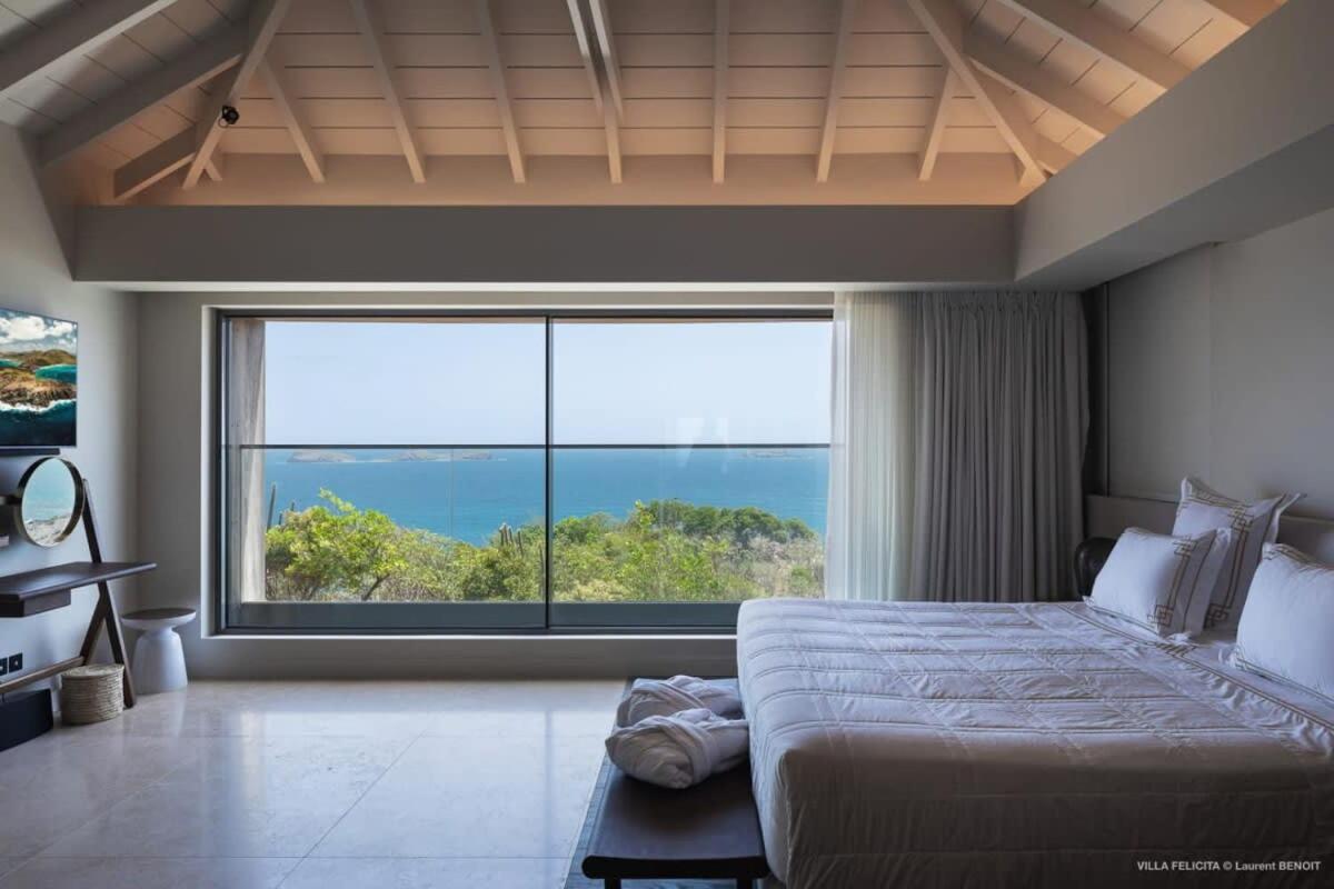 St. Barthelemy On A Hill Side Villa With Superb Amenities מראה חיצוני תמונה