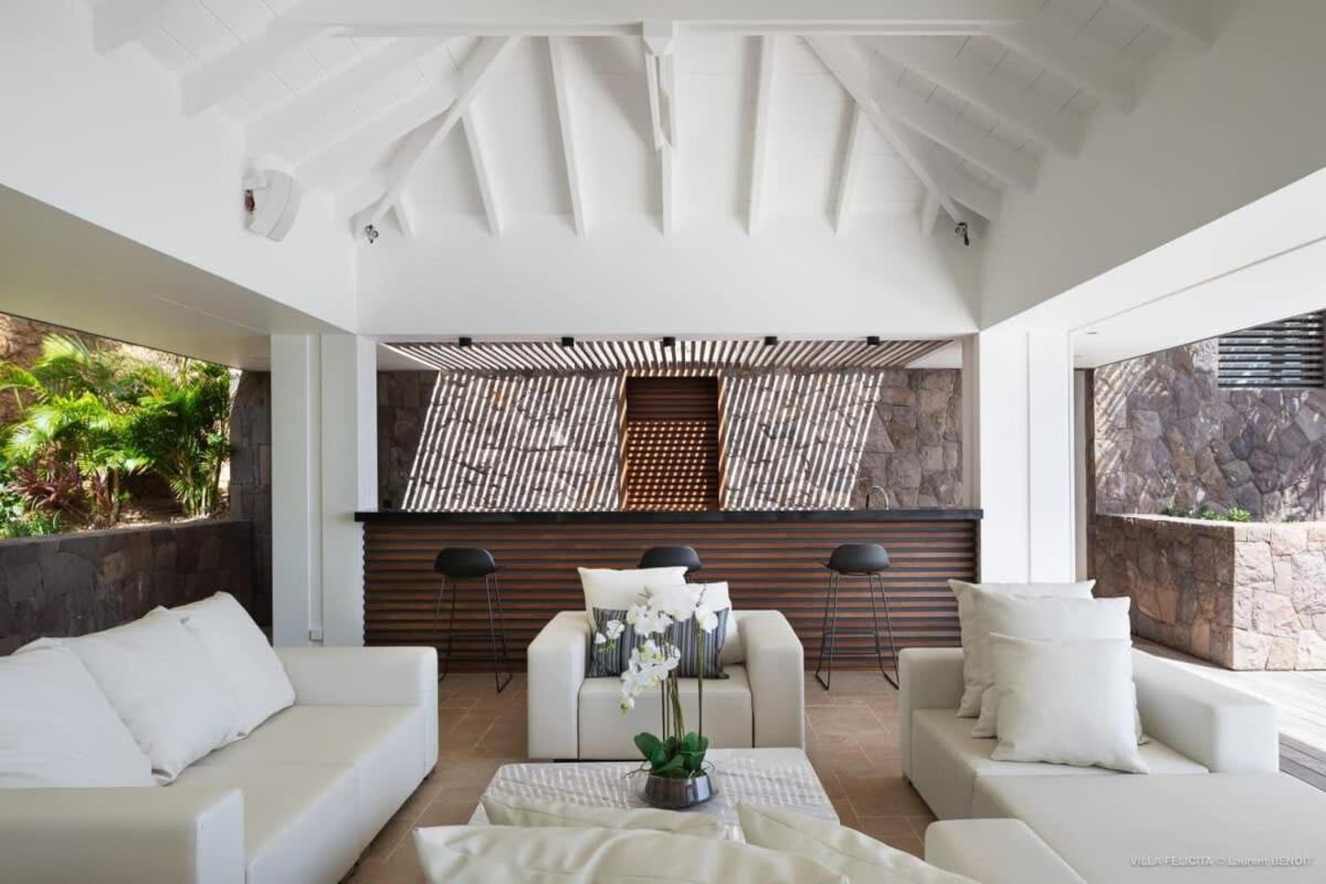 St. Barthelemy On A Hill Side Villa With Superb Amenities מראה חיצוני תמונה
