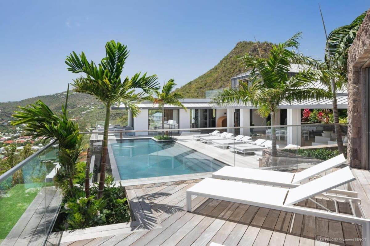 St. Barthelemy On A Hill Side Villa With Superb Amenities מראה חיצוני תמונה